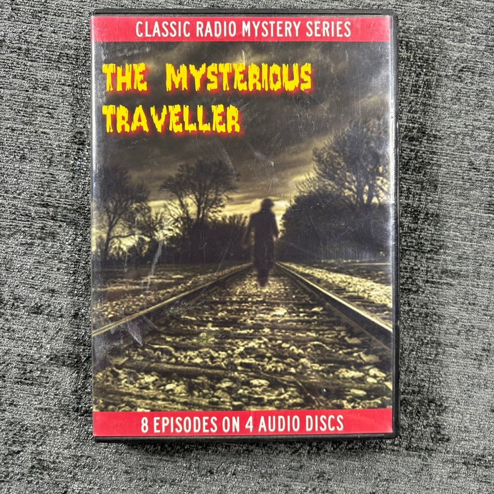 The Mysterious Traveller Mystery Mystery Audio CD 4Disc Set 2010 Maurice Tarplin
